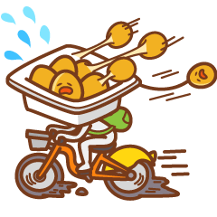 [LINEスタンプ] なっと君のネバネバ台灣留学 