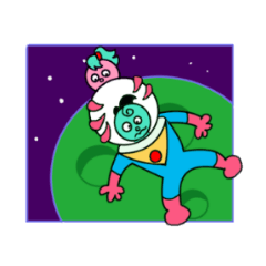 [LINEスタンプ] 宇宙パトロール2 