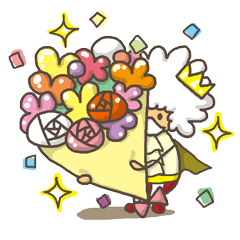 [LINEスタンプ] アフロなおうさま 