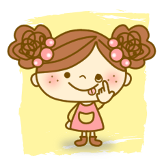 [LINEスタンプ] もかもこスタンプシリーズ 生意気な妹編 fetchpriority=high