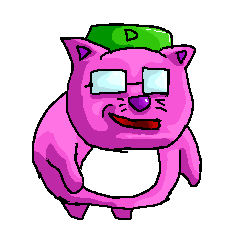 [LINEスタンプ] うざいデブメガねこ。 fetchpriority=high