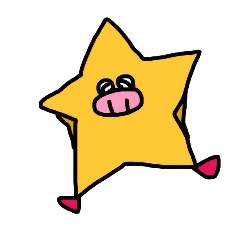[LINEスタンプ] カラフルキャラクター 