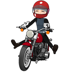 [LINEスタンプ] アメリカンバイク大好き fetchpriority=high