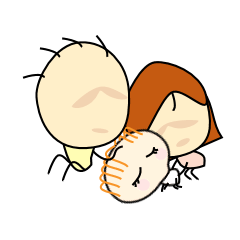 [LINEスタンプ] オーわたしたちの赤ちゃん 