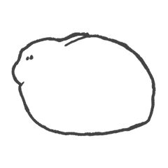 [LINEスタンプ] おもにホッキョクウサギ 