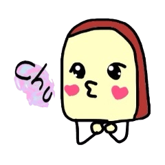 [LINEスタンプ] ラスクちゃん