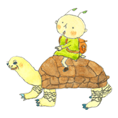 [LINEスタンプ] ハノコビト 