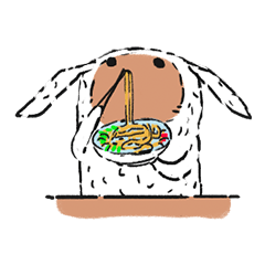 [LINEスタンプ] Bo the little sheep 
