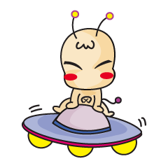 [LINEスタンプ] Martian ZAIZAI