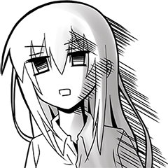 [LINEスタンプ] 曇った空 