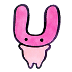 [LINEスタンプ] うさ丸ハンコ 