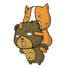 [LINEスタンプ] Dog ＆ Bear 2 fetchpriority=high