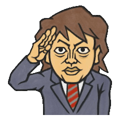 [LINEスタンプ] スーツが似合う男 