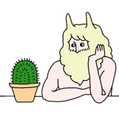 [LINEスタンプ] アメリカン鬼 