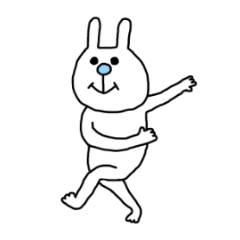 [LINEスタンプ] ぼくうさぎ 