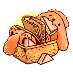 [LINEスタンプ] Teddy 