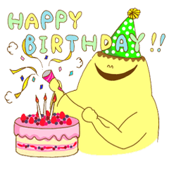 [LINEスタンプ] プリンくんの一年 