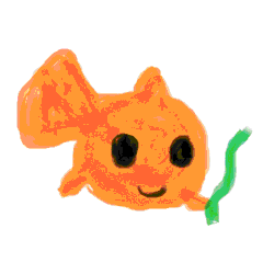 [LINEスタンプ] ゆるりきんぎょちゃん 