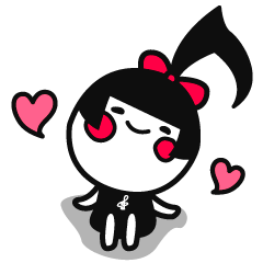 [LINEスタンプ] おんぷちゃん♪