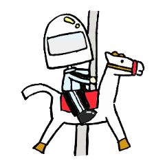 [LINEスタンプ] メッティーのバイク日和 fetchpriority=high