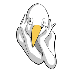 [LINEスタンプ] ポージングトリ 