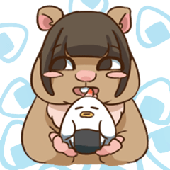[LINEスタンプ] オムサビと時々オダギリ。 