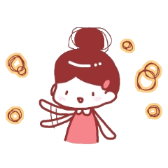 [LINEスタンプ] 女子なスタンプ～おだんごちゃん～ 