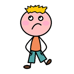 [LINEスタンプ] Matchstick Men 