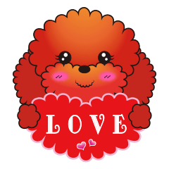 [LINEスタンプ] プードルQmo fetchpriority=high