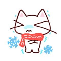 [LINEスタンプ] かわいい くうにゃん 