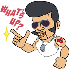 [LINEスタンプ] マッピーカウンティ （ローガン） 
