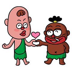 [LINEスタンプ] Loca ＆ Aluba 