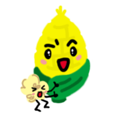 [LINEスタンプ] Happy Little Corn 