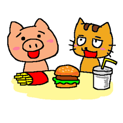 [LINEスタンプ] Orange kitty - Buru 2 