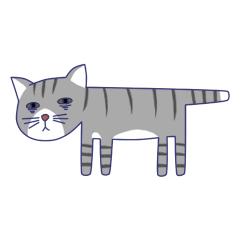 [LINEスタンプ] すいたにゃー氏 