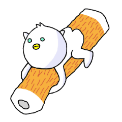 [LINEスタンプ] 猫なの？鳥なの？人なの？ 