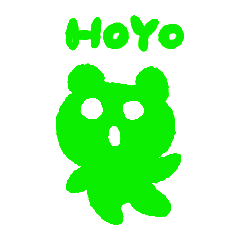 [LINEスタンプ] 緑色の生き物 