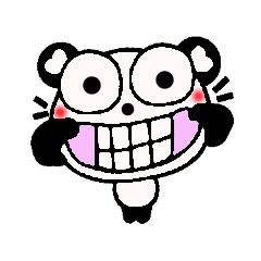 [LINEスタンプ] おちゃめなパンダのダンパ fetchpriority=high