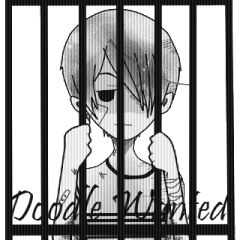 [LINEスタンプ] Doodle Wanted 