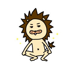 [LINEスタンプ] チャライオン 