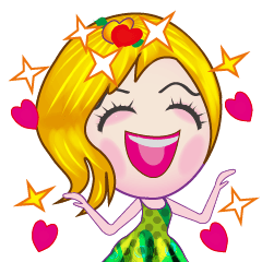 [LINEスタンプ] Dream Stickers On Living Scenario P1_E 