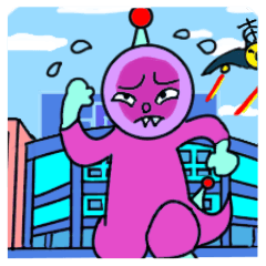 [LINEスタンプ] 宇宙怪獣タリ 