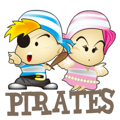 [LINEスタンプ] Pirates 2 