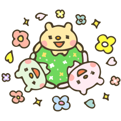 [LINEスタンプ] 森の仲間スタンプ 
