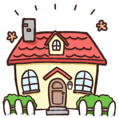 [LINEスタンプ] ハッピークレイジーハウス 