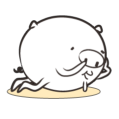 [LINEスタンプ] ちょ～適当な「てきとうなんです！ブ－」 