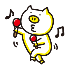 [LINEスタンプ] そこそこかわいいブタさんスタンプ