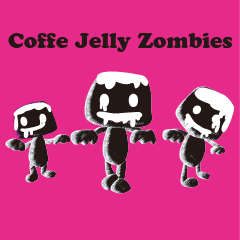 [LINEスタンプ] コーヒーゼリーゾンビ 