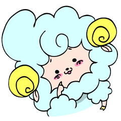 [LINEスタンプ] ひつじのメリーさん 