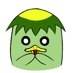 [LINEスタンプ] Kappa's life 